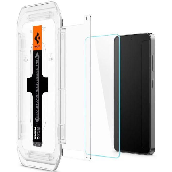 Spigen Protection d'écran en verre trempé GLAStR Fit + Applicator Samsung Galaxy S24