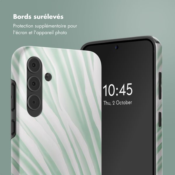 Selencia Coque arrière Vivid Samsung Galaxy A55 - Nature Grayed Jade