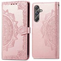 imoshion Etui de télephone Mandala Samsung Galaxy A15 (5G/4G) - Rose Doré