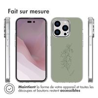 imoshion Coque Design iPhone 14 Pro - Floral Green