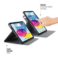 Pipetto Origami No5 Rotating Folio Case iPad Air 13 pouces (2025) M3 / (2024) M2 - Noir