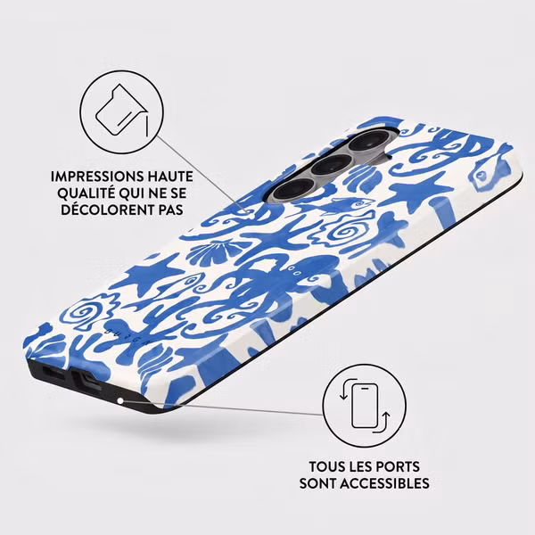 Burga Coque Tough MagSafe Samsung Galaxy S26 - Nera