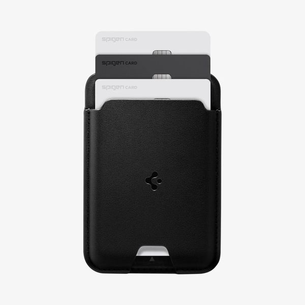 Spigen Porte-cartes avec MagSafe Valentinus pour Apple iPhone - 3 cartes - Black