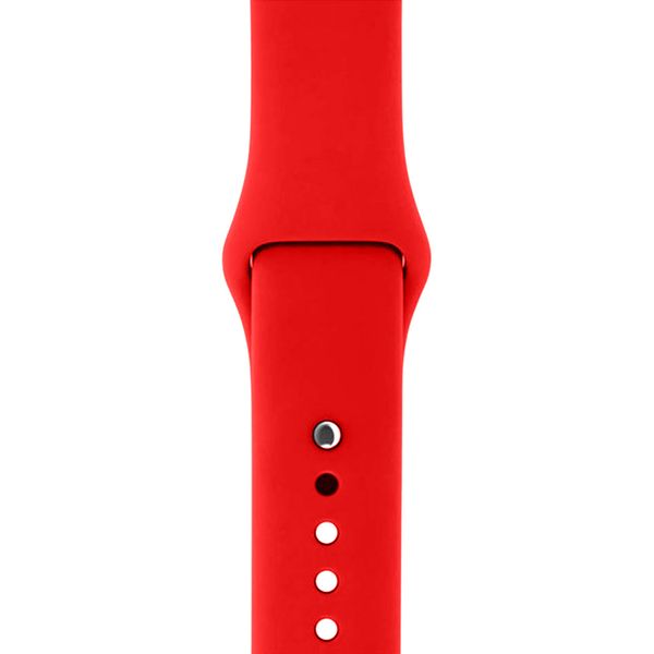 imoshion Bracelet silicone Apple Watch Series 1 á 11 / SE / Ultra (44/45/46/49 mm) - Rouge