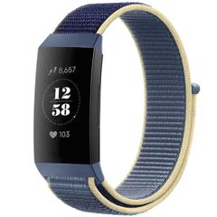 imoshion Bracelet en nylon le Fitbit Charge 3 / 4 - Bleu