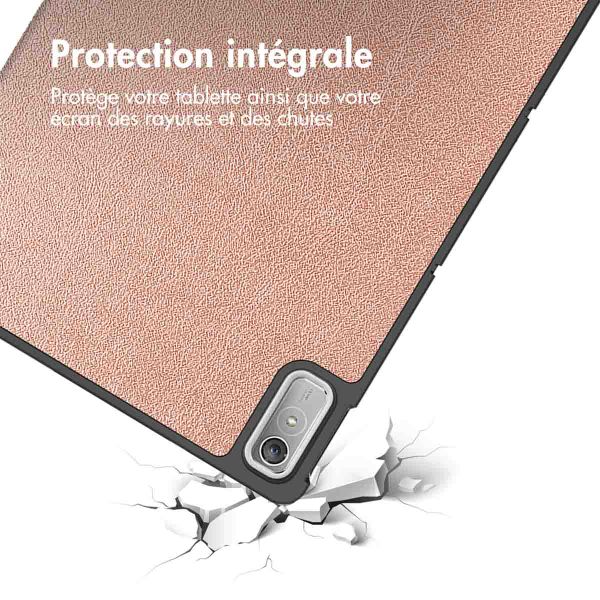 imoshion Coque tablette Trifold Lenovo Tab P11 (2nd gen) - Rose Doré