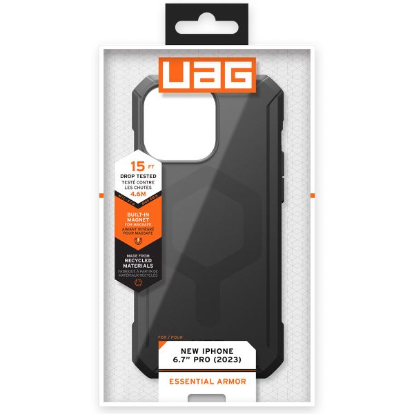 UAG Essential Armor MagSafe Apple iPhone 15 Pro Max - Noir