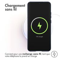 imoshion Coque Brushed Motorola Thinkphone 25 / Motorola Edge 50 Neo / Edge 60 Neo - Bleu foncé