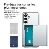 imoshion Coque arrière avec porte-cartes Samsung Galaxy A36 / A56 - Gris