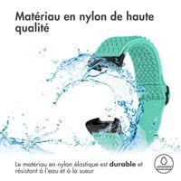 imoshion Bracelet élastique en nylon Fitbit Charge 3 / 4 - Menthe verte