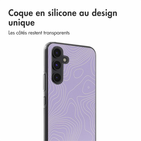 imoshion Coque Design Samsung Galaxy A54 (5G) - Topo Lilac