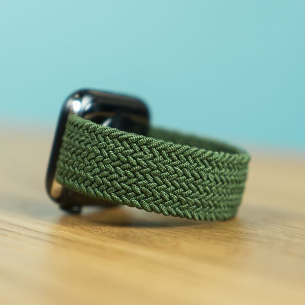 imoshion Bracelet en nylon tressé Amazfit GTS / BIP - Vert foncé