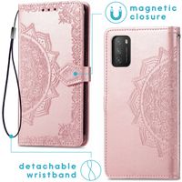 imoshion Etui de téléphone Mandala Xiaomi Poco M3 - Rose Champagne