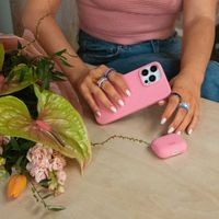 Holdit Coque Silicone Apple iPhone 15 Pro Max - Rouge Pink