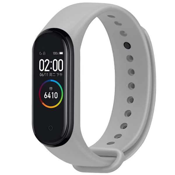 imoshion Bracelet en silicone Xiaomi Mi Band 3 / 4 - Gris