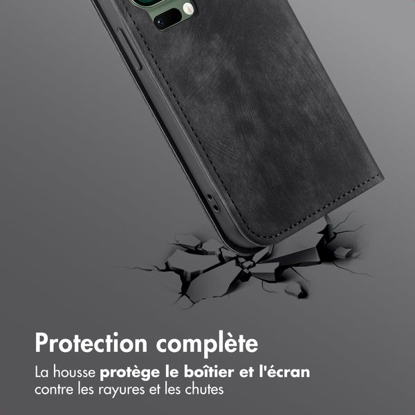 imoshion Étui de téléphone portefeuille Slim Xiaomi 17 Pro Max - Noir