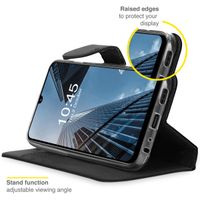 Accezz Étui de téléphone portefeuille Wallet Oppo A91 / Reno 3 - Noir