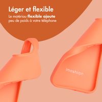 imoshion Coque Couleur Apple iPhone 14 - Apricot Crush Orange