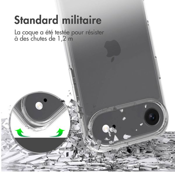 Accezz Coque Xtreme Impact Apple iPhone Air - Transparent