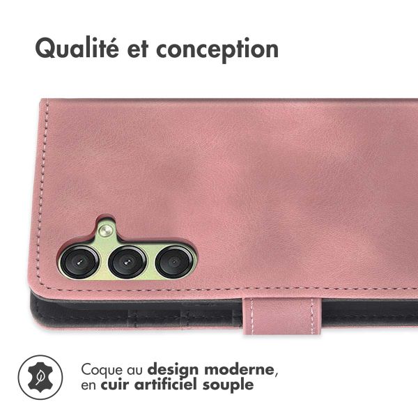 imoshion Etui de télephone portefeuille avec cordon Samsung Galaxy A25 (5G) - Rose