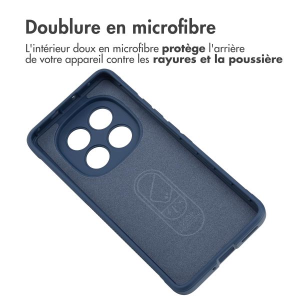 imoshion EasyGrip Backcover Xiaomi Redmi Note 14 Pro Plus (5G) - Bleu foncé