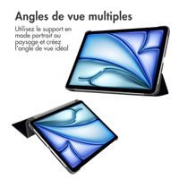 imoshion Coque tablette Design Trifold Apple iPad Air 13 pouces (2025) M3 / (2024) M2 - Don't touch