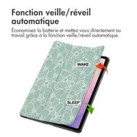 imoshion Coque tablette Design Trifold Samsung Galaxy Tab S11 - Botanica