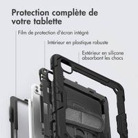 Accezz Coque arrière robuste avec bandoulière iPad Pro 13 (2024) M4 - Noir