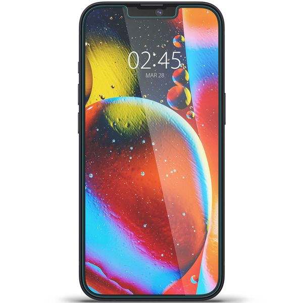 Spigen Protection d'écran en verre trempé GLAStR Fit + Applicator 2-pack Apple iPhone 14 / 13 / 13 Pro