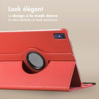 imoshion Coque tablette rotatif à 360° Lenovo Tab M10 5G - Rouge