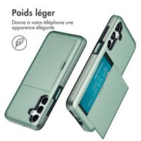 imoshion Coque arrière avec porte-cartes Samsung Galaxy A16 - Vert