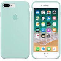 Apple Coque en silicone Apple iPhone 8 Plus / 7 Plus - Marine Green