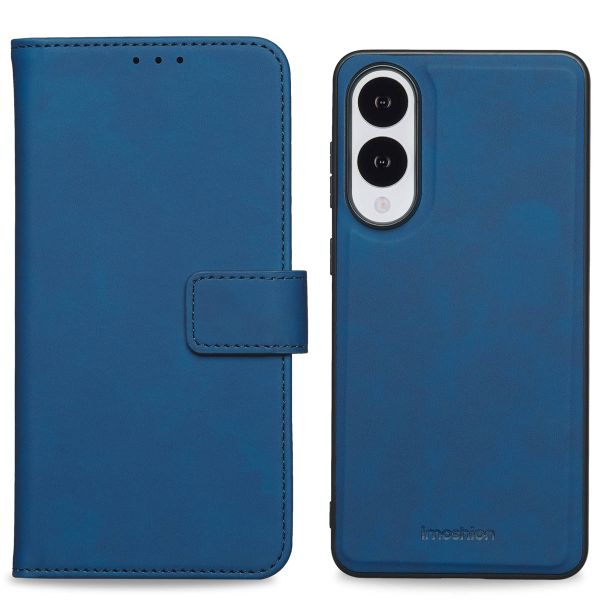 imoshion Etui de télephone luxe 2-en-1 amovible Samsung Galaxy S25 Edge - Bleu