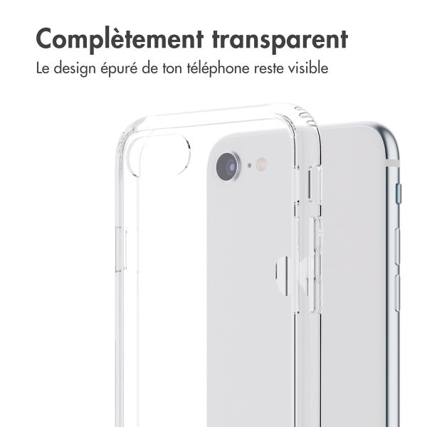 imoshion ﻿Coque Stand iPhone SE (2022 / 2020) / 8 / 7 - Transparent