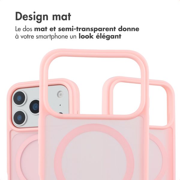 imoshion Coque Color Guard avec MagSafe Apple iPhone 17 Pro Max - Rose clair