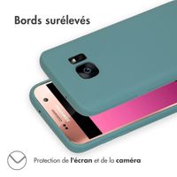 imoshion Coque Couleur Samsung Galaxy S7 - Vert foncé