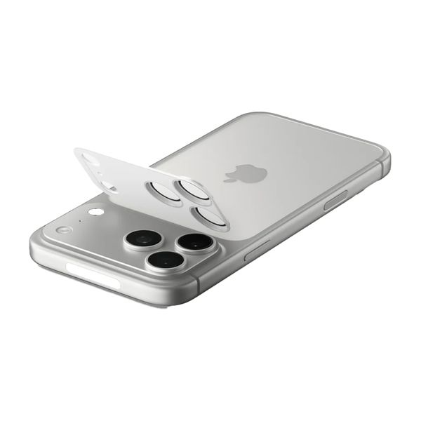 Spigen GLAStR EZ Fit Optik protection caméra pour Apple iPhone 17 Pro - Silver