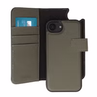 imoshion Étui portefeuille luxe 2-en-1 amovible Apple iPhone 17e / 16e - Vert