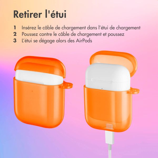 imoshion Coque Néon Apple AirPods 1 / 2 - Orange