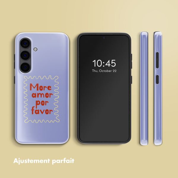 Selencia Coque arrière Vivid Samsung Galaxy S24 - More Amor