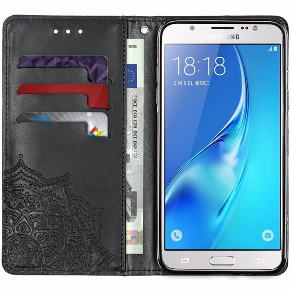Etui de téléphone Mandala Samsung Galaxy J7 (2016)