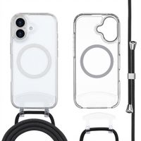 imoshion Coque MagSafe avec cordon amovible Apple iPhone 17 - Transparent