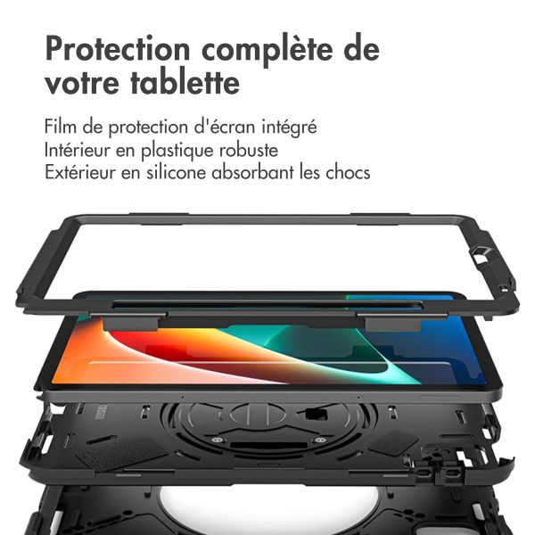 imoshion Coque tablette avec dragonne Xiaomi Pad 5 / 5 Pro - Noir