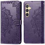 imoshion Etui de téléphone portefeuille Mandala Samsung Galaxy S25 - Violet