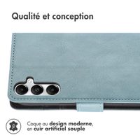 imoshion Étui de téléphone portefeuille Luxe Samsung Galaxy A16 5G - Bleu clair