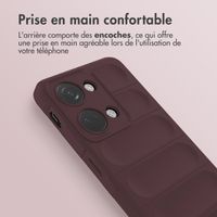 imoshion Coque arrière EasyGrip OnePlus Nord 3 - Aubergine