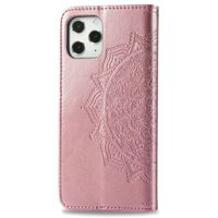 Etui de téléphone portefeuille Mandala Apple iPhone 12 (Pro)