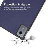imoshion Coque tablette Trifold Lenovo Idea Tab - Bleu foncé