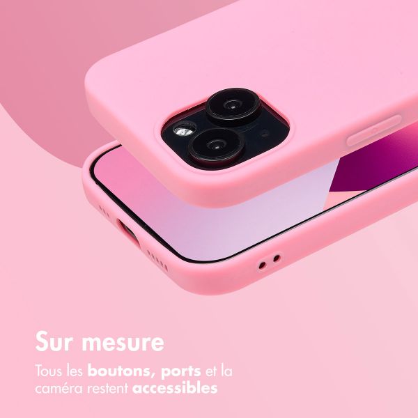 imoshion Coque Couleur Apple iPhone 13 - Bubblegum Pink