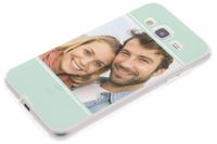 Concevez votre propre coque en gel Galaxy J3 / J3 (2016) - Transparent